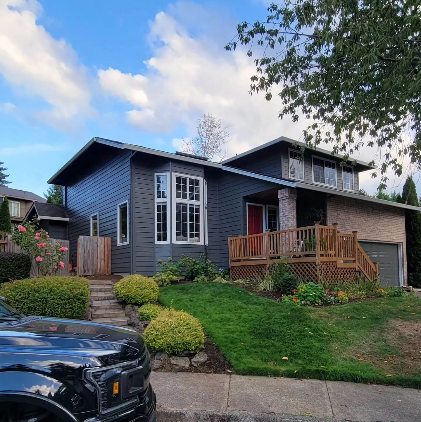 newly painted exterior newly painted exterior