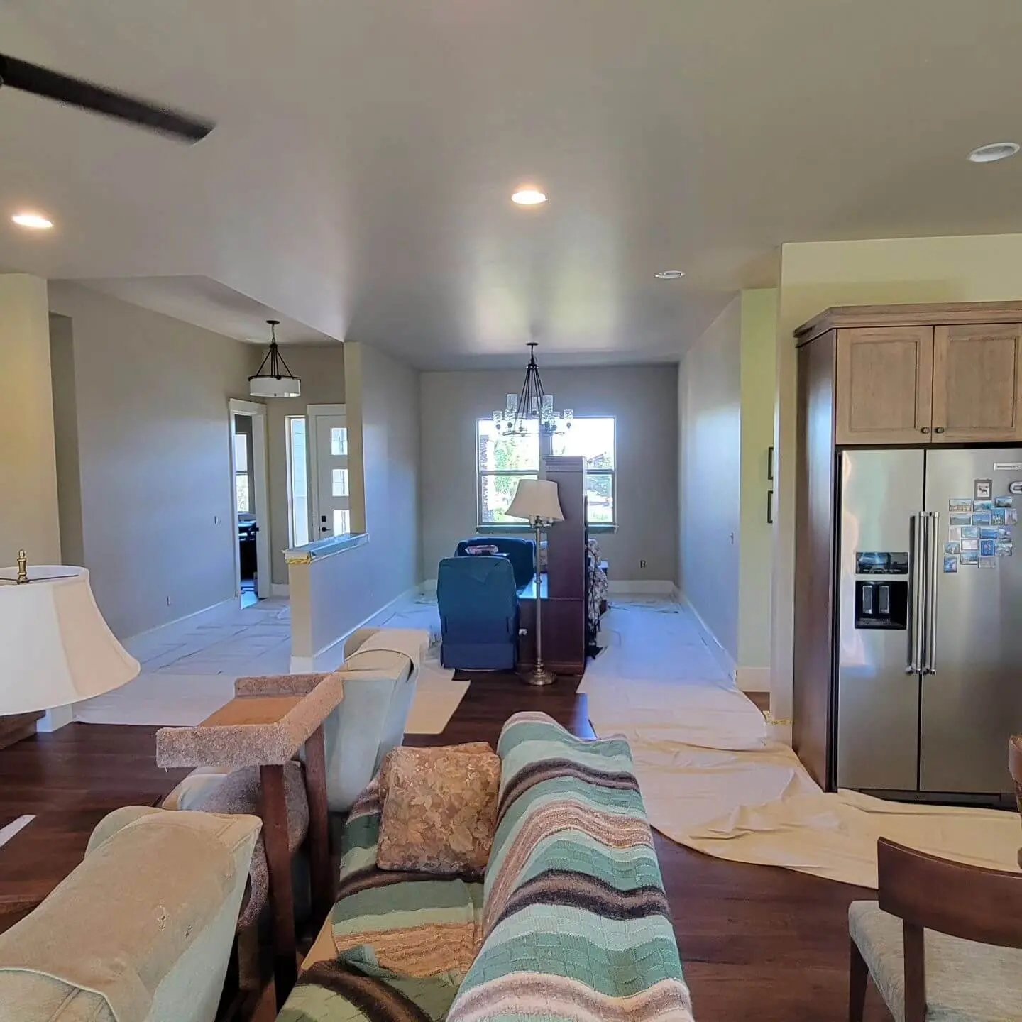 interior walls and ceiling painting